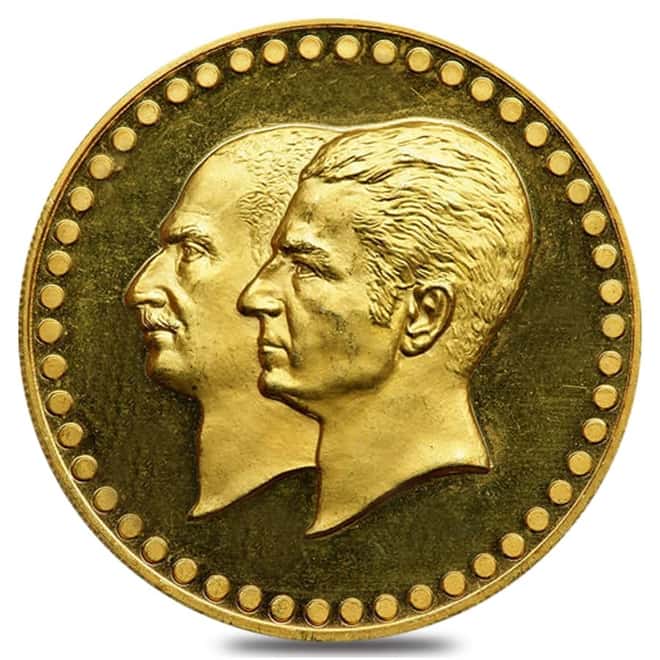 1976 39.3 Grams Mother's Day Bank Jubilee Proof Gold Medal (Scruffy)