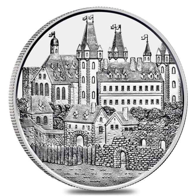 2019 1 oz Austria 825th Anniversary of the Austrian Mint - Wiener Neustadt Vienna .999 Silver Coin BU