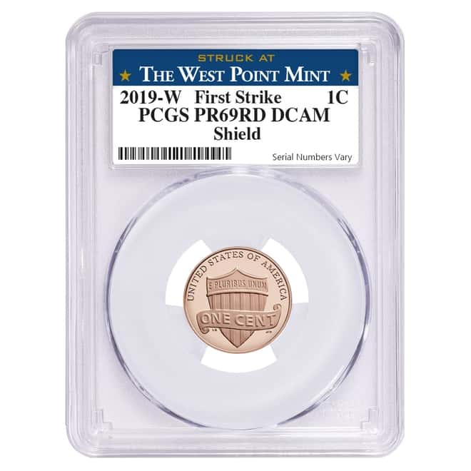 2019 W Proof Lincoln Penny Cent Comm. PCGS PF 69 FS (West Point)