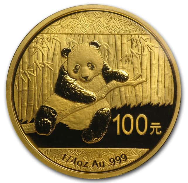 2014 1/4 oz Chinese Gold Panda