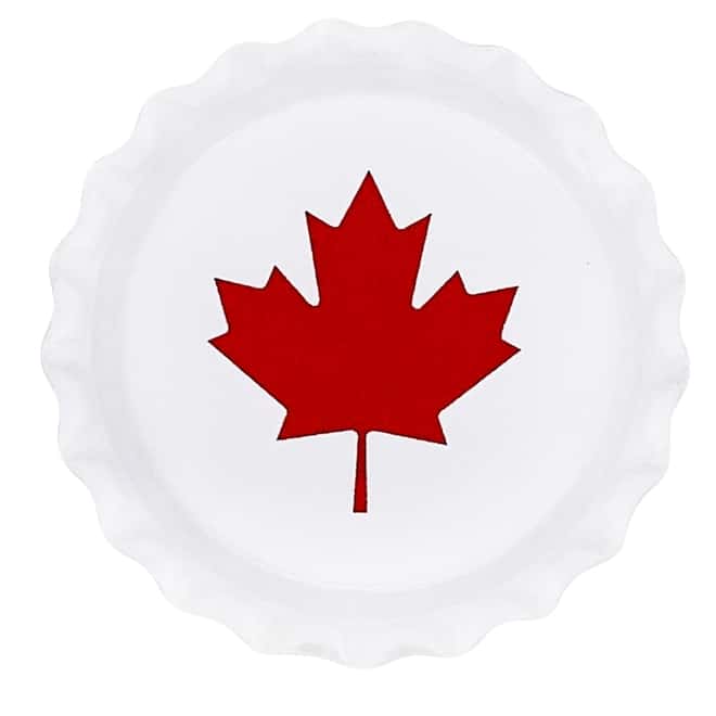 2021 Chad 6 gram World Landmarks - Canada Bottle Cap Proof Silver Coin .999 Fine (In Cap)