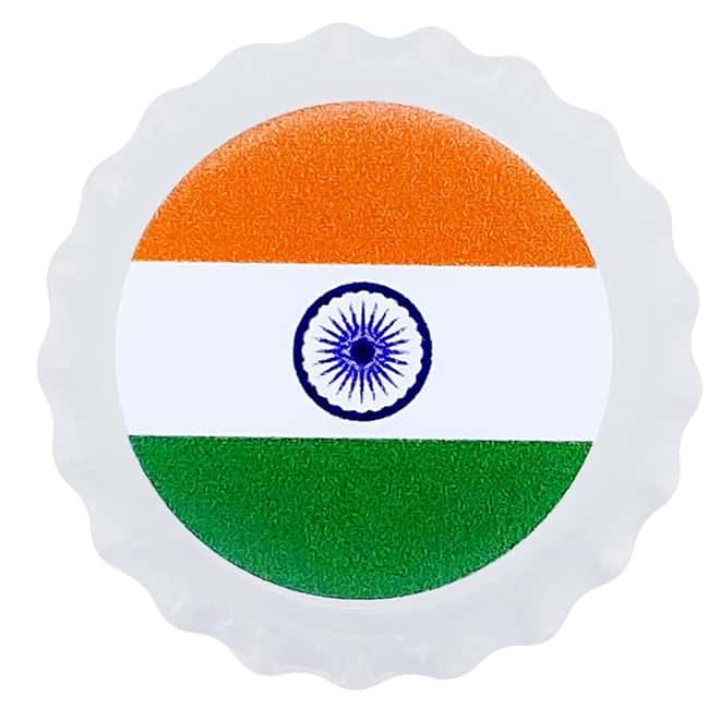 2021 Chad 6 gram World Landmarks - India Bottle Cap Proof Silver Coin .999 Fine (w/Box)