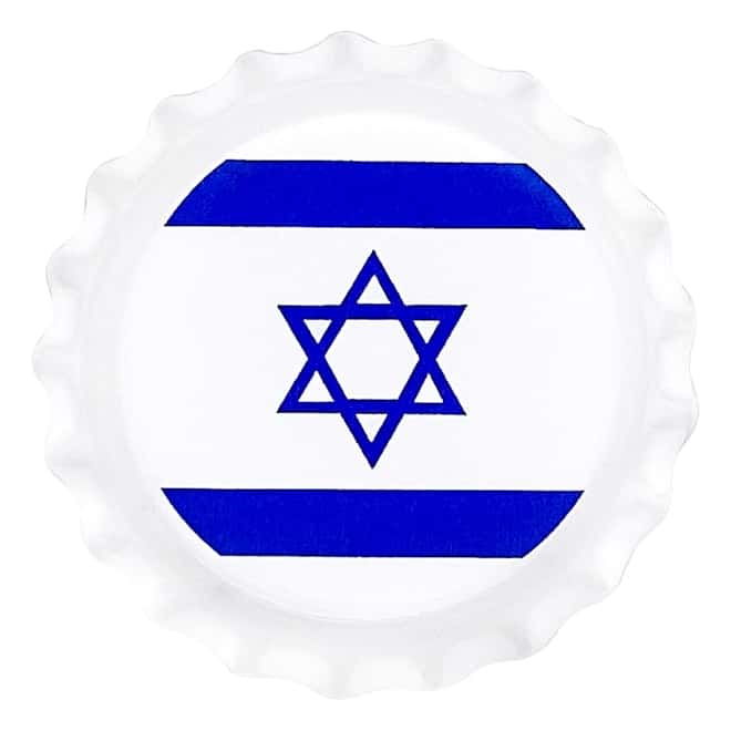 2021 Chad 6 gram World Landmarks - Israel Bottle Cap Proof Silver Coin .999 Fine (w/Box)