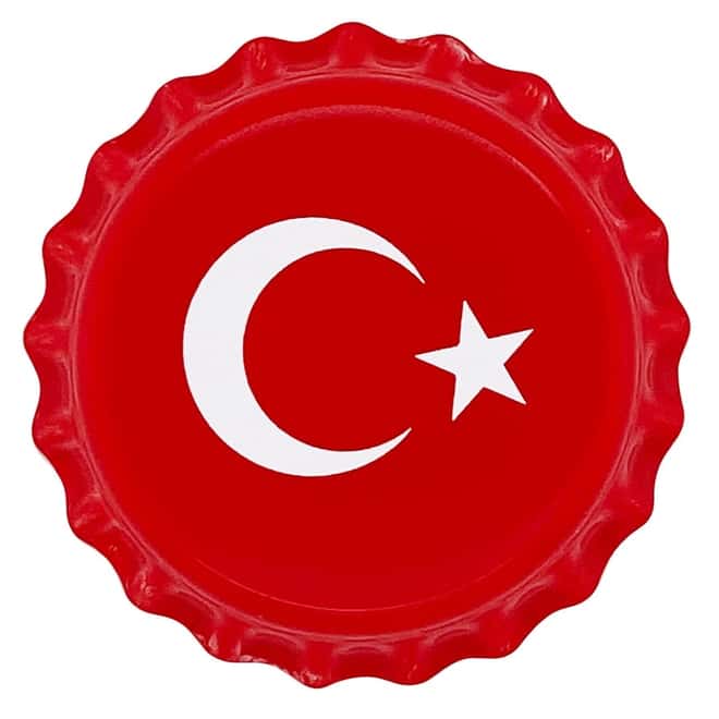 2021 Chad 6 gram World Landmarks - Turkey Bottle Cap Proof Silver Coin .999 Fine (In Cap)