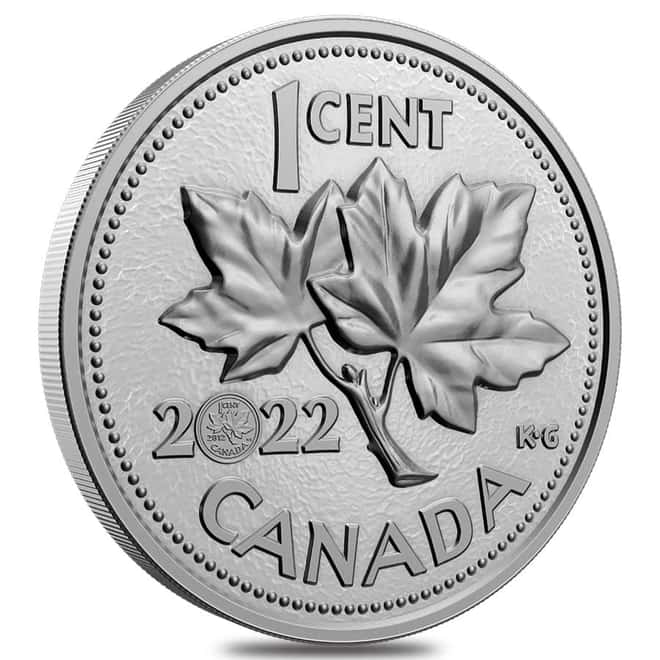 2022 Canada 5 Kilo Proof Silver Last Penny 10th Ann Coin .9999 Fine (w/Box & COA)
