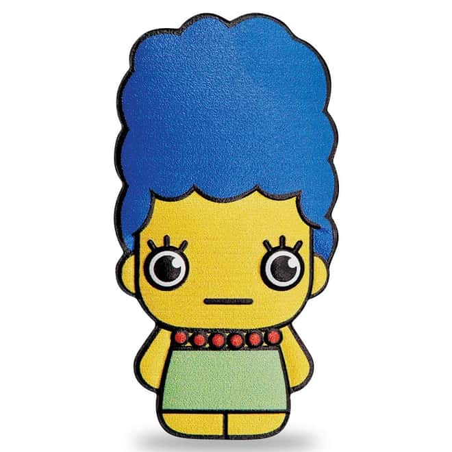 2022 1 oz Tuvalu Marge Simpson Mini Shaped Silver Coin .999 Fine (w/Box & COA)