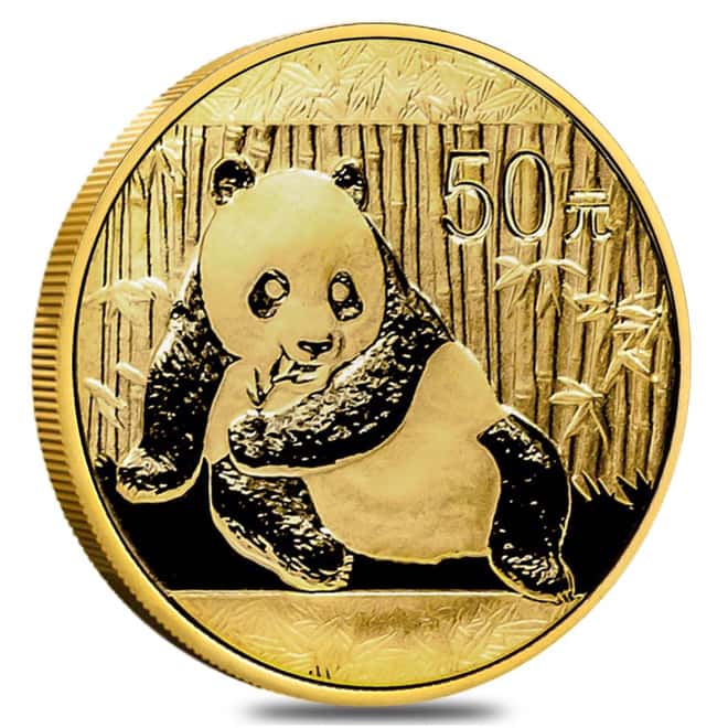 2015 1/10 oz Chinese Gold Panda 50 Yuan .999 Fine BU (Sealed)
