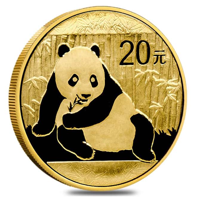 2015 1/20 oz Chinese Gold Panda (Sealed)