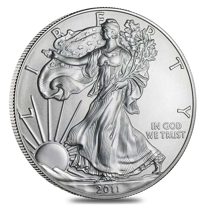 Roll of 20 - 2011 1 oz Silver Eagle Brilliant Uncirculated 