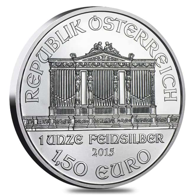 2015 1 oz Austrian Silver Philharmonic