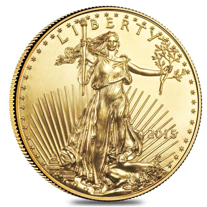 2015 1 oz Gold American Eagle $50 Coin