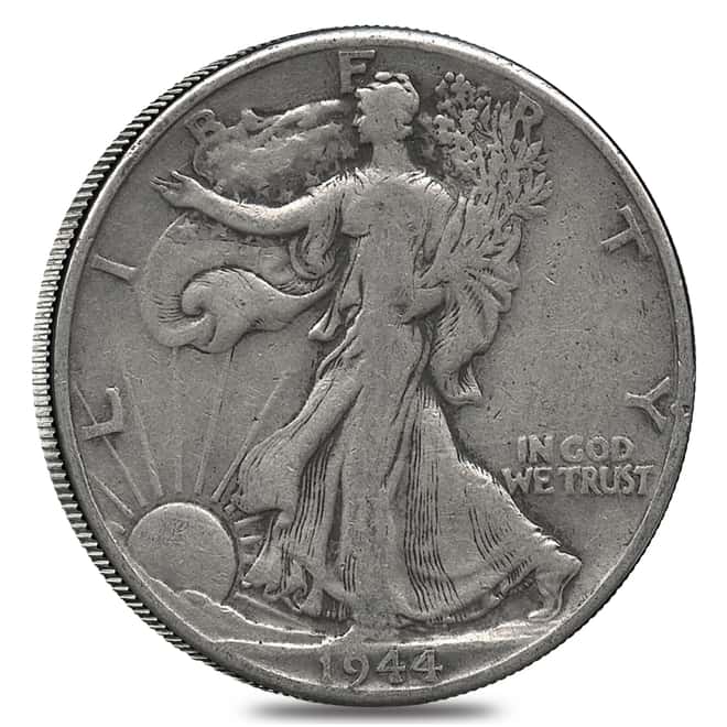 $500 Face Value Bag - 1000 Coins - 90% Silver Walking Liberty Half Dollars 50c (Circulated)