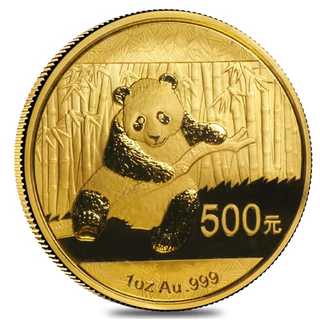 2014 1 oz Chinese Gold Panda BU (Sealed)