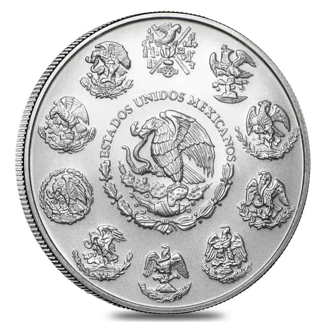 2021 5 oz Mexican Silver Libertad Coin .999 Fine BU