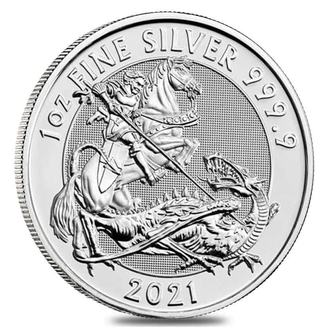 2021 Great Britain 1 oz Silver Valiant Coin .9999 Fine BU