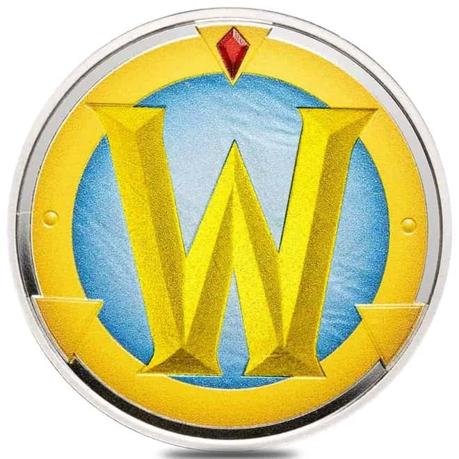 1 oz PAMP Suisse World of Warcraft Silver Token .999 Fine (in TEP)