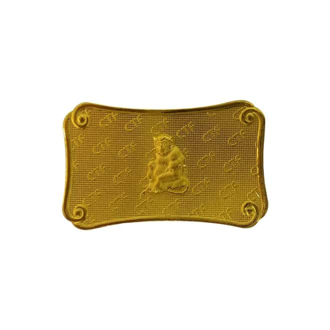 1.2057 oz Chow Tai Fook Year of the Monkey 1 Tael Commemorative Gold Bar .9999 Fine (In Cap)