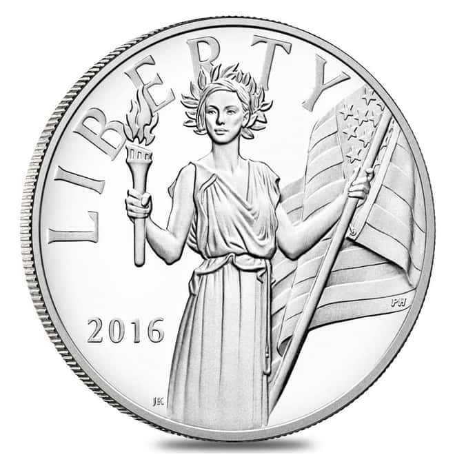 2016-S Silver Proof American Liberty Medal NGC PF 69 Early Releases (w/Box & COA)