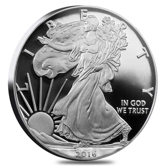2016-W 1 oz Proof Silver American Eagle NGC PF 70 UCAM First Day of Issue - 30th Anniversary (Retro Holder)