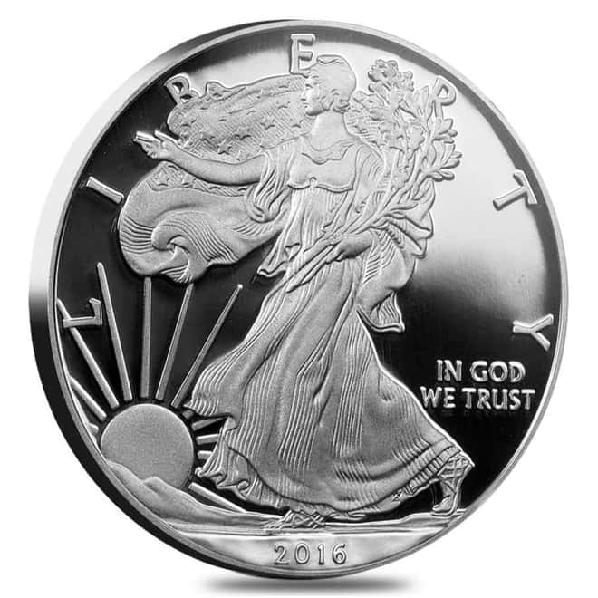 2016-W 1 oz Proof Silver American Eagle NGC PF 70 UCAM First Day of Issue - 30th Anniversary