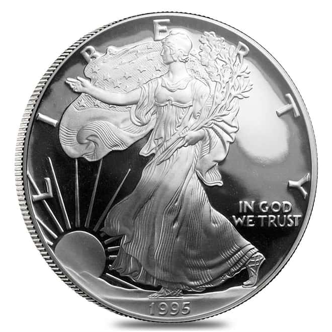 1995-W 1 oz Proof Silver American Eagle NGC PF 69 UCAM