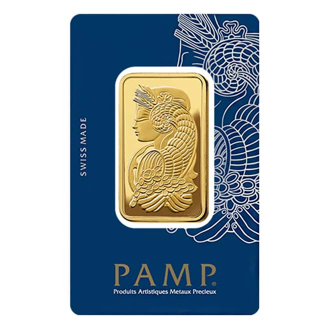 Box of 25 - 3 Tolas Gold Bar PAMP Suisse Lady Fortuna Veriscan .9999 Fine (In Assay)