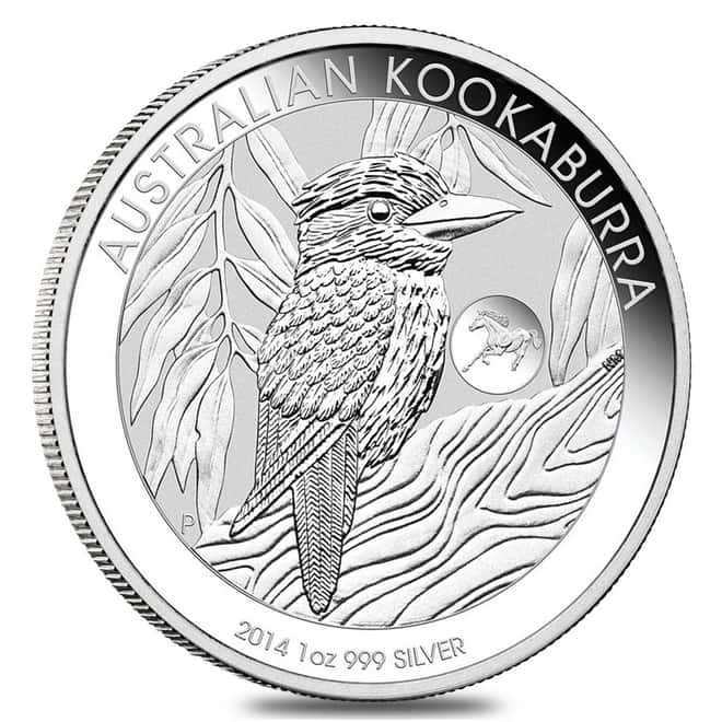 2014 1 oz Australian Silver Kookaburra Horse Privy Coin