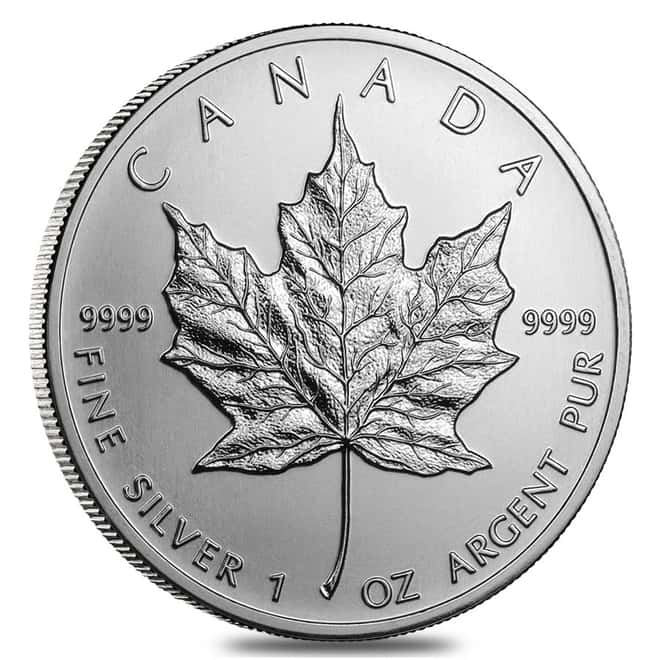 2013 1 oz Silver Canadian Maple Leaf