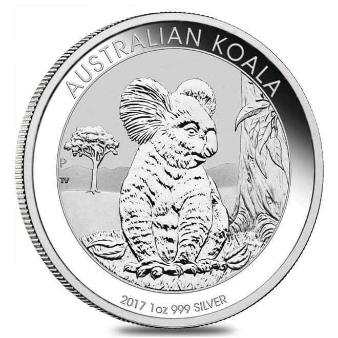 2017 1 oz Silver Australian Koala Perth Mint NGC MS 70 Early Releases