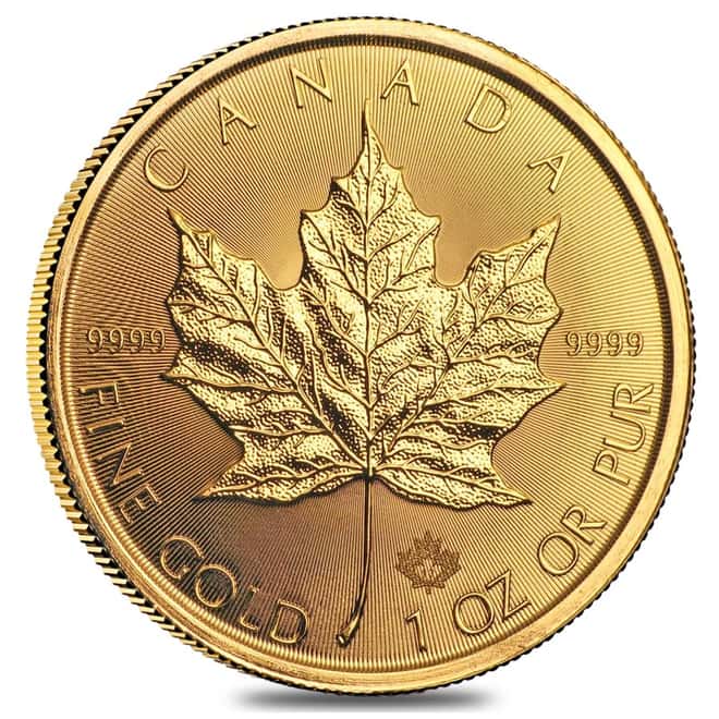 2017 1 oz Canadian Gold Maple Leaf $50 Coin .9999 Fine BU