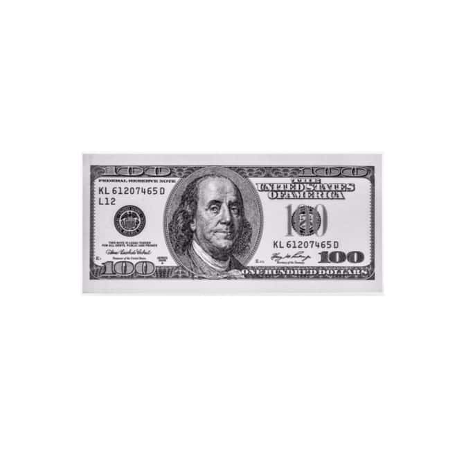 5 gram USA $100 Bill .999 Silver Banknote (Old)