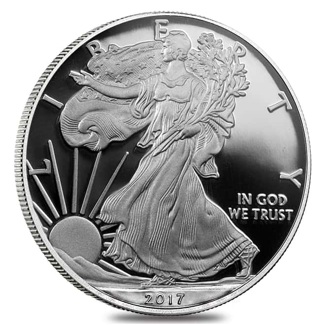 2017-S 1 oz Proof Silver American Eagle NGC PF 69 UCAM Early Releases