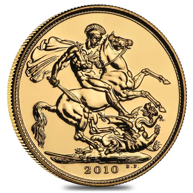 2010 Great Britain Gold Sovereign BU