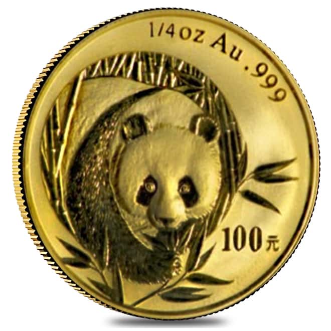 2003 1/4 oz Chinese Gold Panda 100 Yuan BU (Sealed)