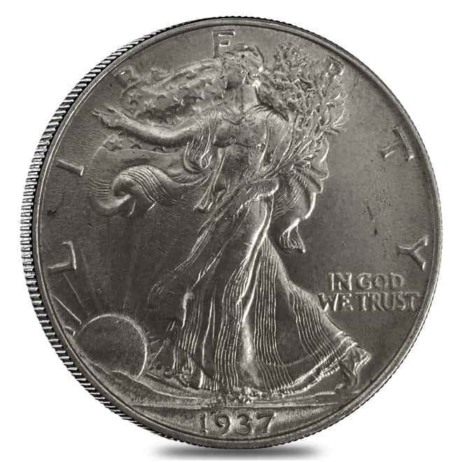Walking Liberty Half Dollar 90% Silver BU (Random Year) 