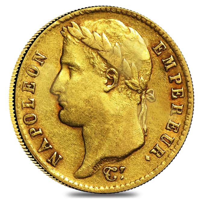 20 Francs Gold Coin AGW .1867 oz Abrasions (Random Year, Random Design)