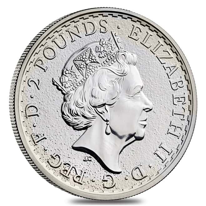 Great Britain Silver 1 oz Britannia Coin Cull (Random Year)