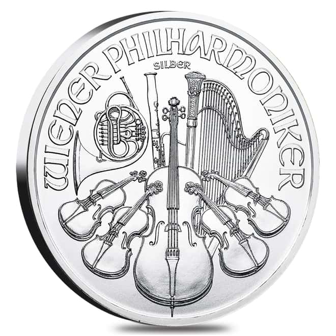 2018 1 oz Austrian Silver Philharmonic Coin BU