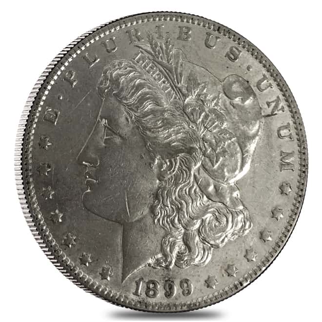 1899-O Micro O Silver Morgan Dollar XF/AU