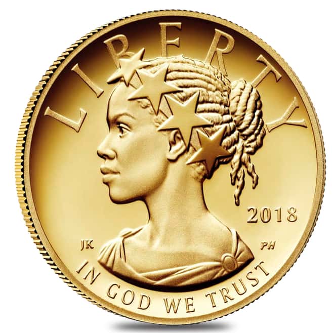 2018 W 1/10 oz $10 American Liberty Proof Gold Coin (w/Box & COA)