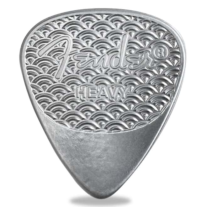 2021 10 gram PAMP Suisse Sterling Silver Heavy Playable Fender 351 Guitar Pick .925 Fine (w/Box)