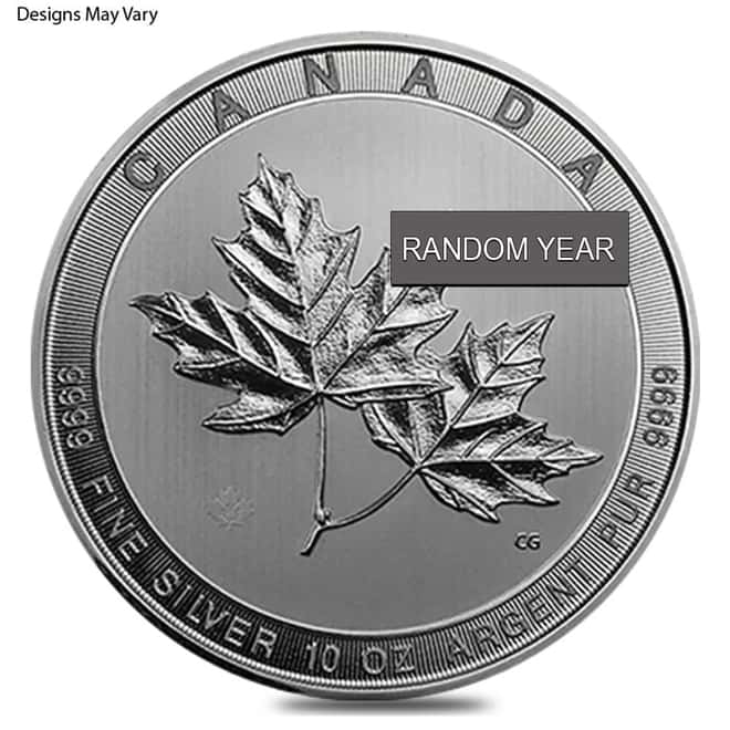10 oz Silver Coin Random Mint .999+ Fine BU/Proof