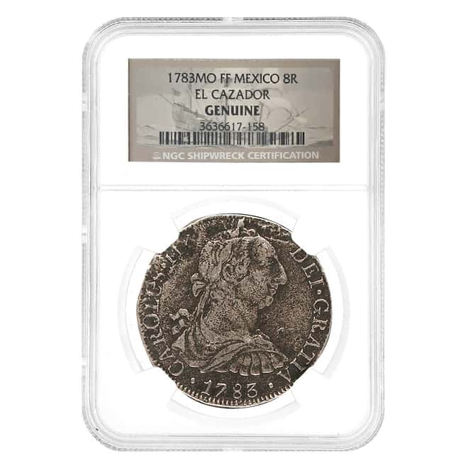 1783 Mexico Spanish Colony 8 Reales Silver Coin NGC Genuine