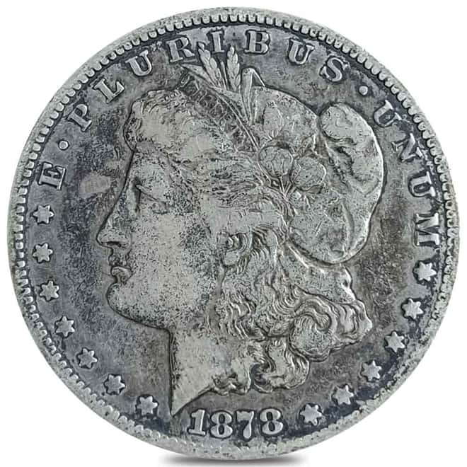 1878-CC Morgan Silver Dollar $1 Cull