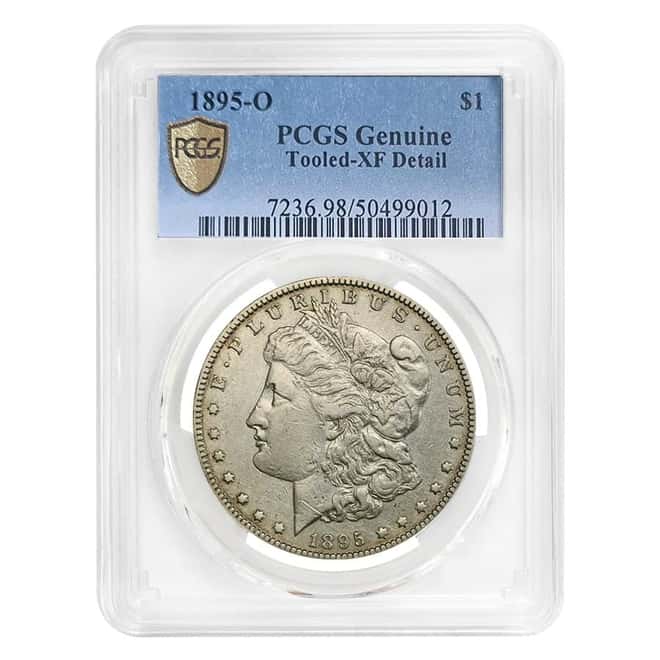 1895-O Morgan Silver Dollar $1 PCGS XF Detail