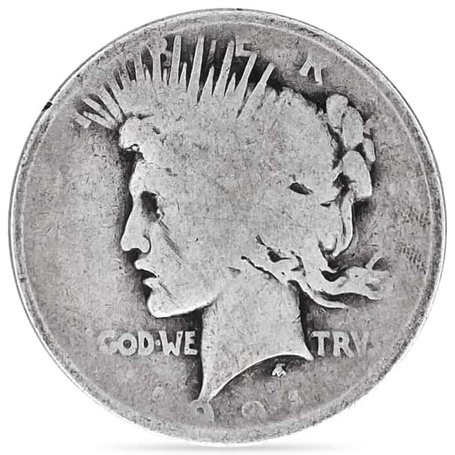 1921 Peace Silver Dollar High Relief (Cull)
