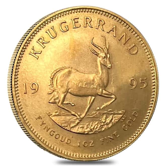 1995 South Africa 1 oz Gold Krugerrand BU