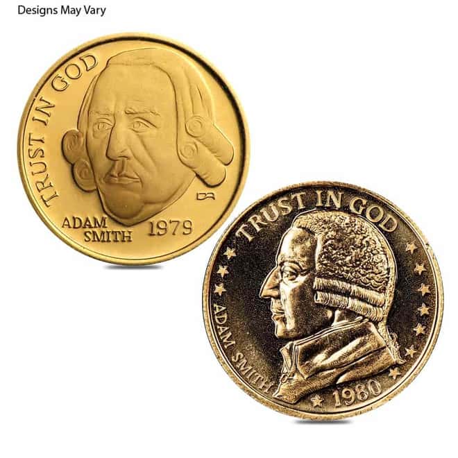 1/10 oz Gold Standard Corp Vintage Gold Round (Random Design)