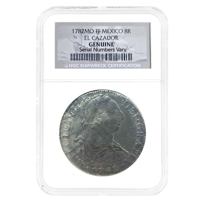 1782 Mexico Spanish Colony 8 Reales Silver Coin NGC Genuine