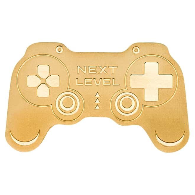 1/2 gram Gold Game Controller Coin Palau .9999 Fine